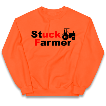 Stuck Farmer Kids Sweatshirt