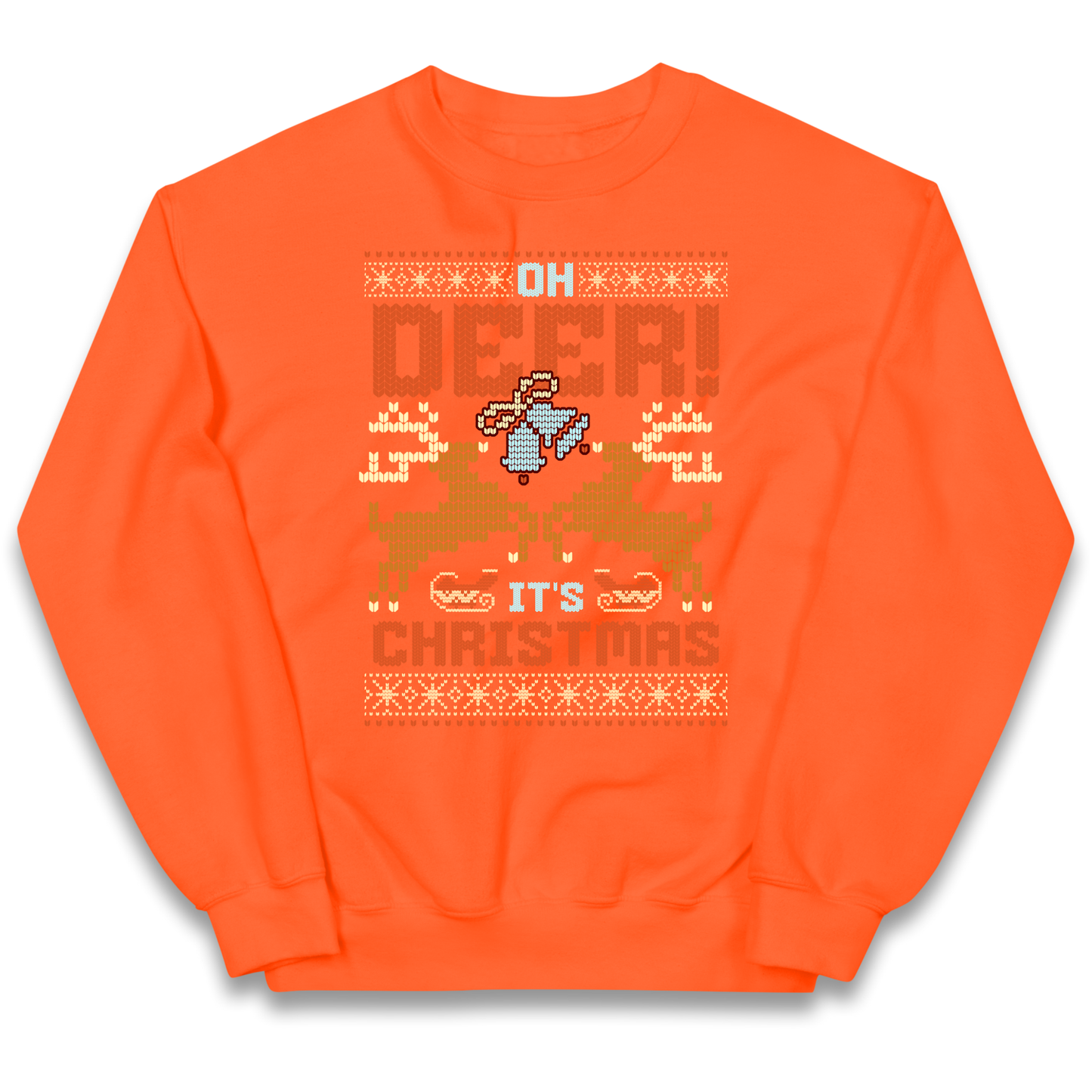 Oh Deer its Christmas kids sweatshirt