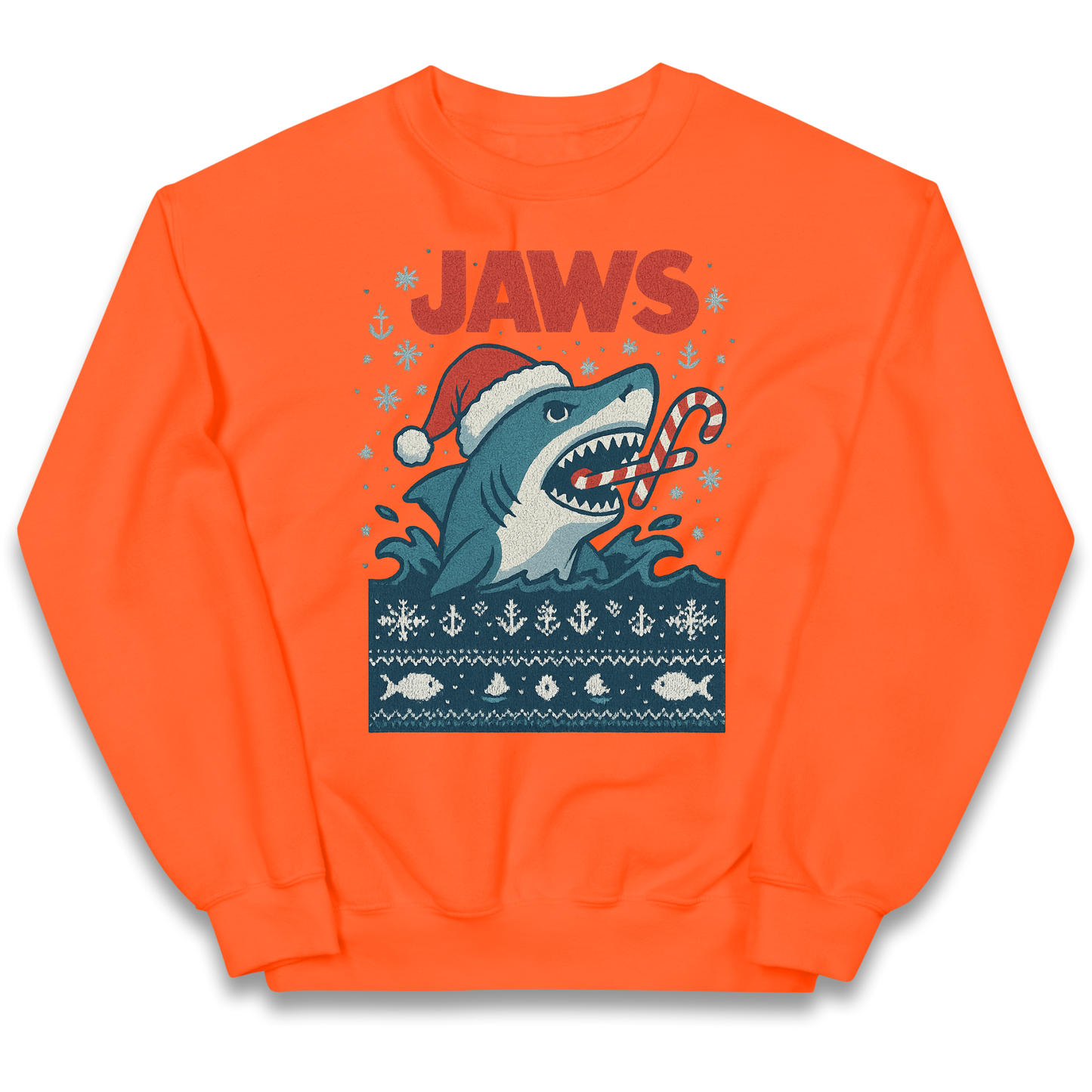 Jaws Christmas kids sweatshirt