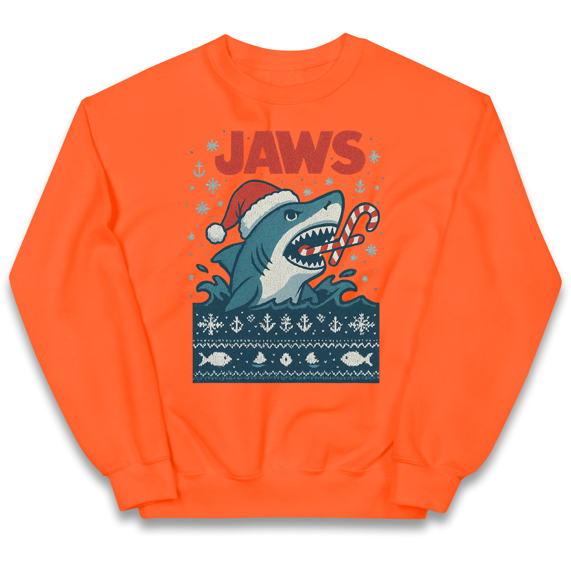 Jaws Christmas kids sweatshirt