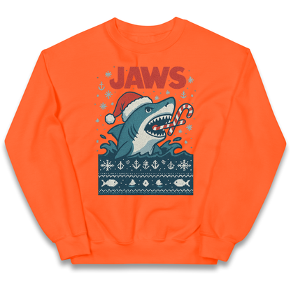 Jaws Christmas kids sweatshirt