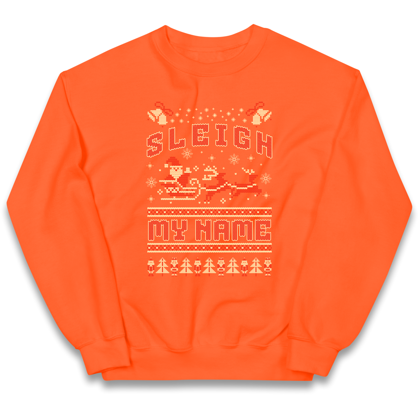 Sleigh My Name Christmas kids sweatshirt
