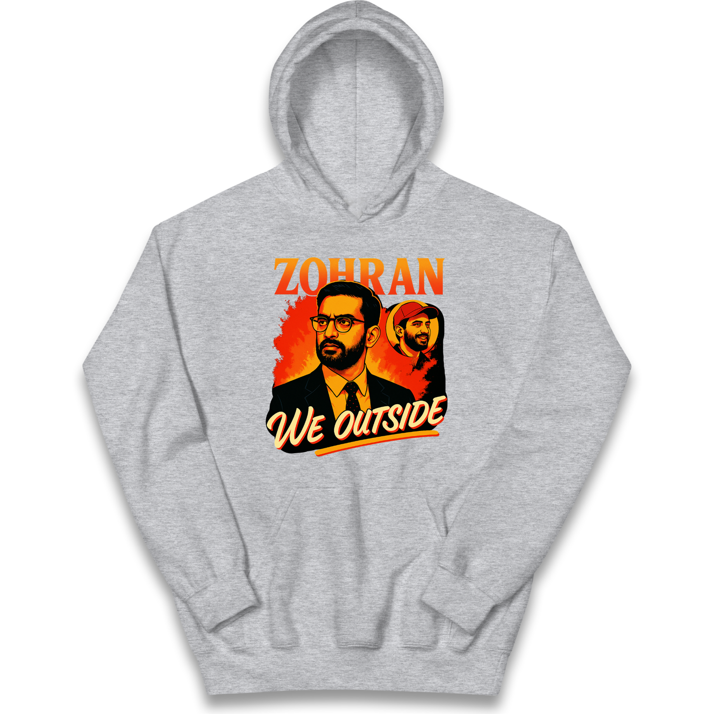 Zohran Mamdani Kids Hoodie