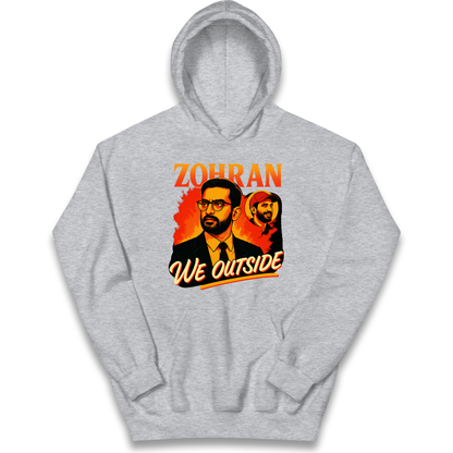 Zohran Mamdani Kids Hoodie
