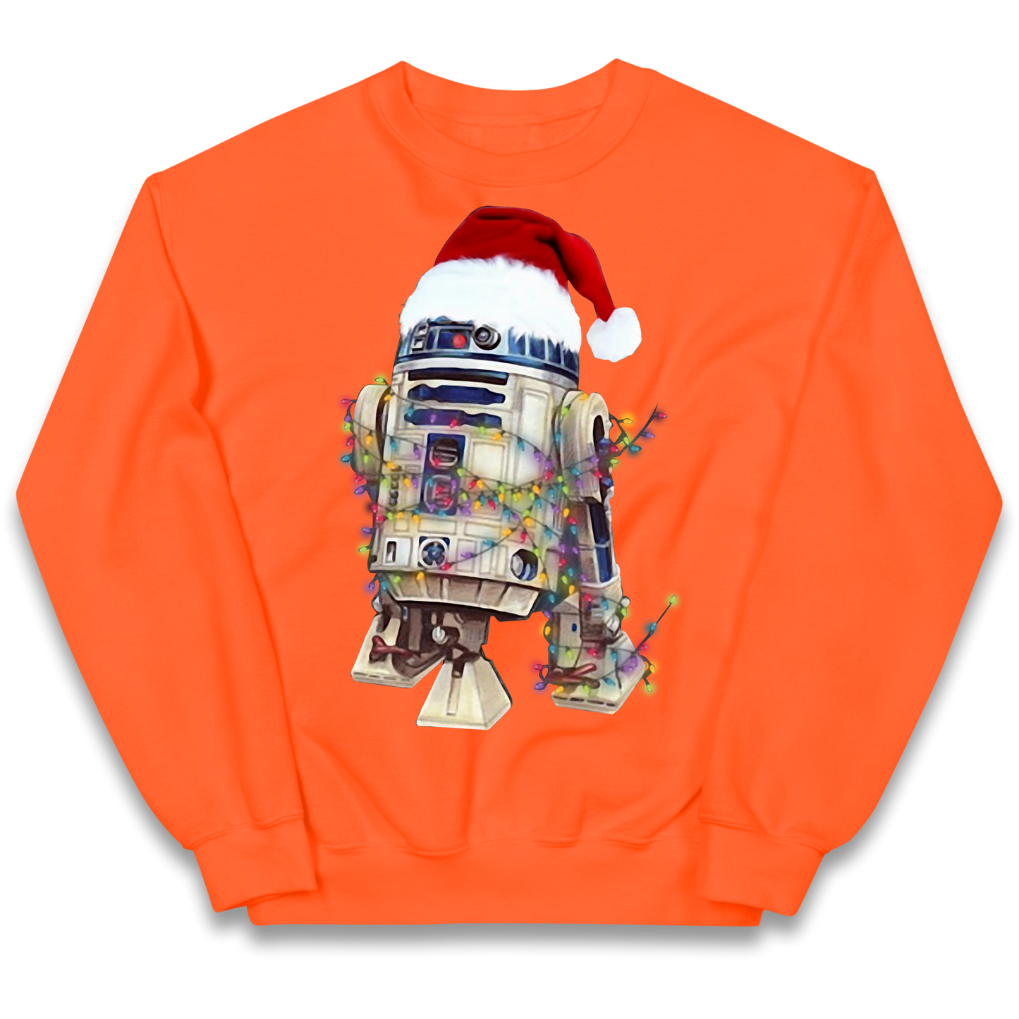 R2D2 Christmas Santa Christmas kids sweatshirt