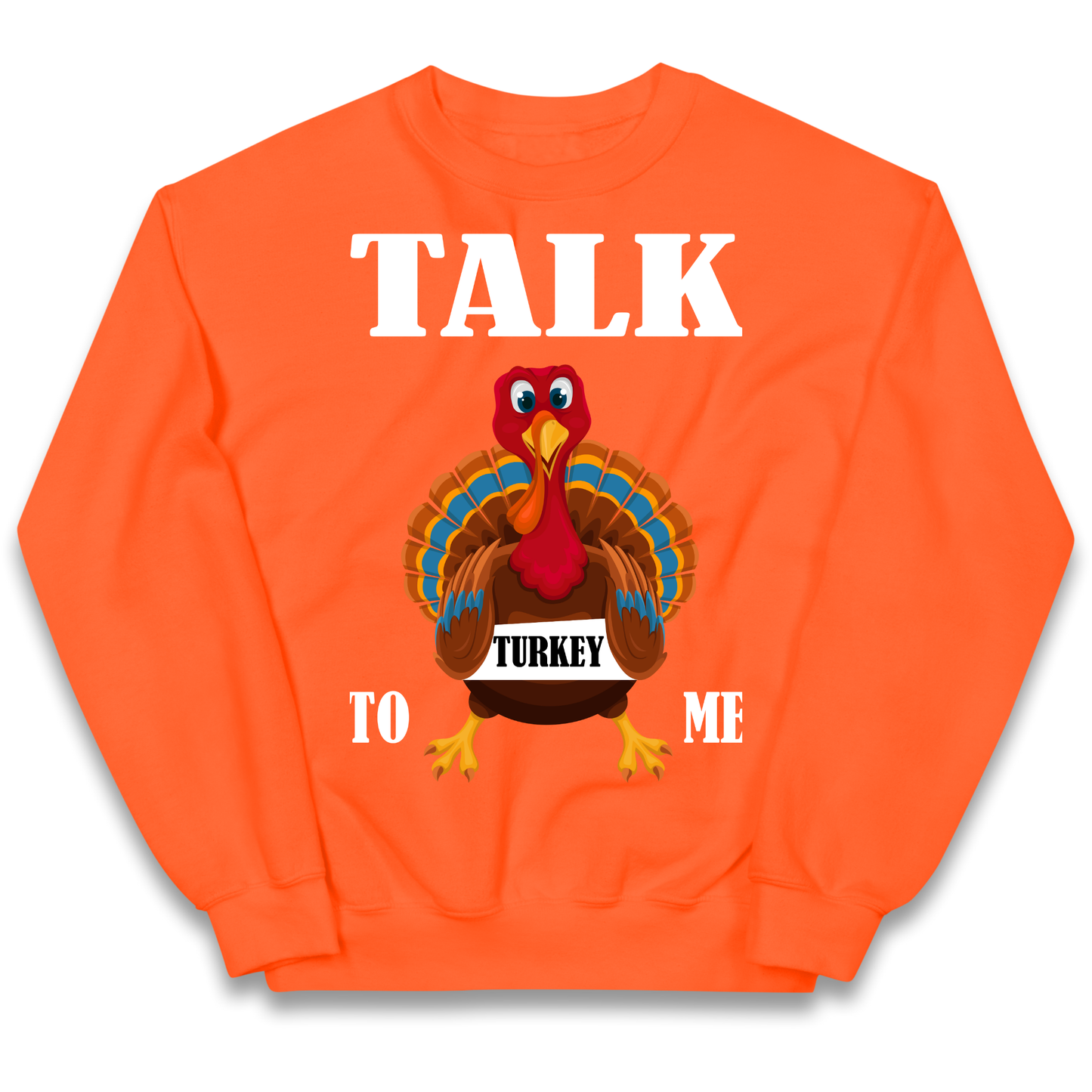Talk Turkey To Me Christmas kids sweatshirt