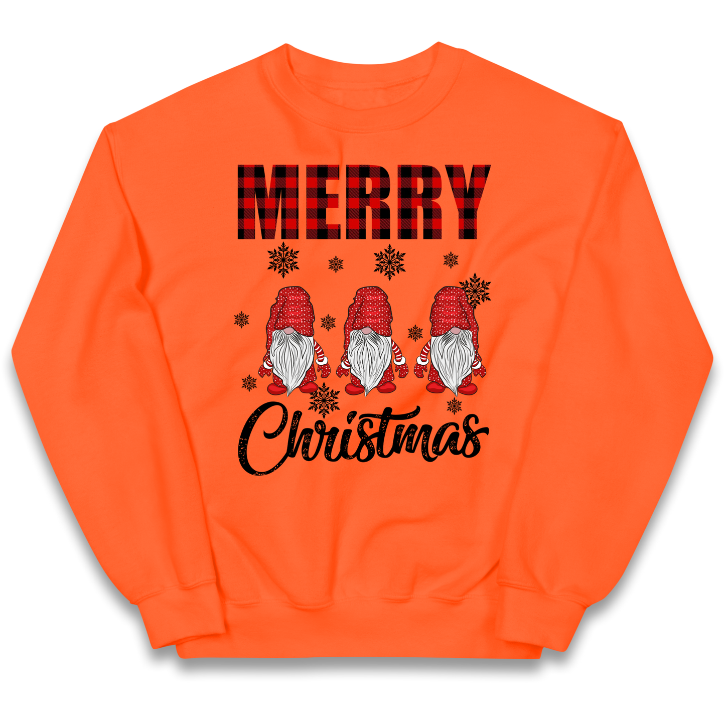 Merry Knomes Christmas Kids Sweatshirt