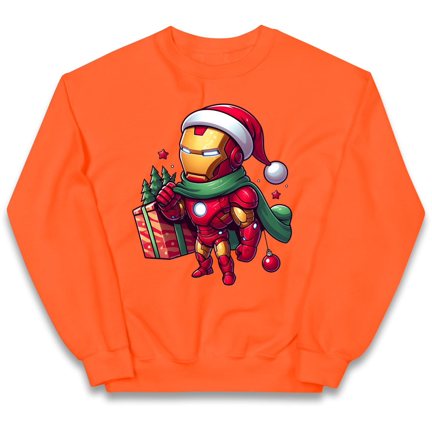 Ironman Santa kids sweatshirt