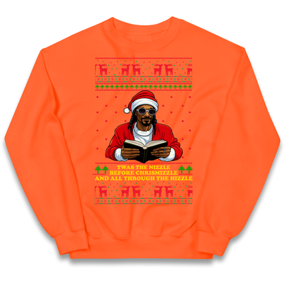 Snoop Dogg Nizzle Christmas Kids Sweatshirt