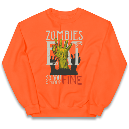 Zombies Eat kids sweatshirt