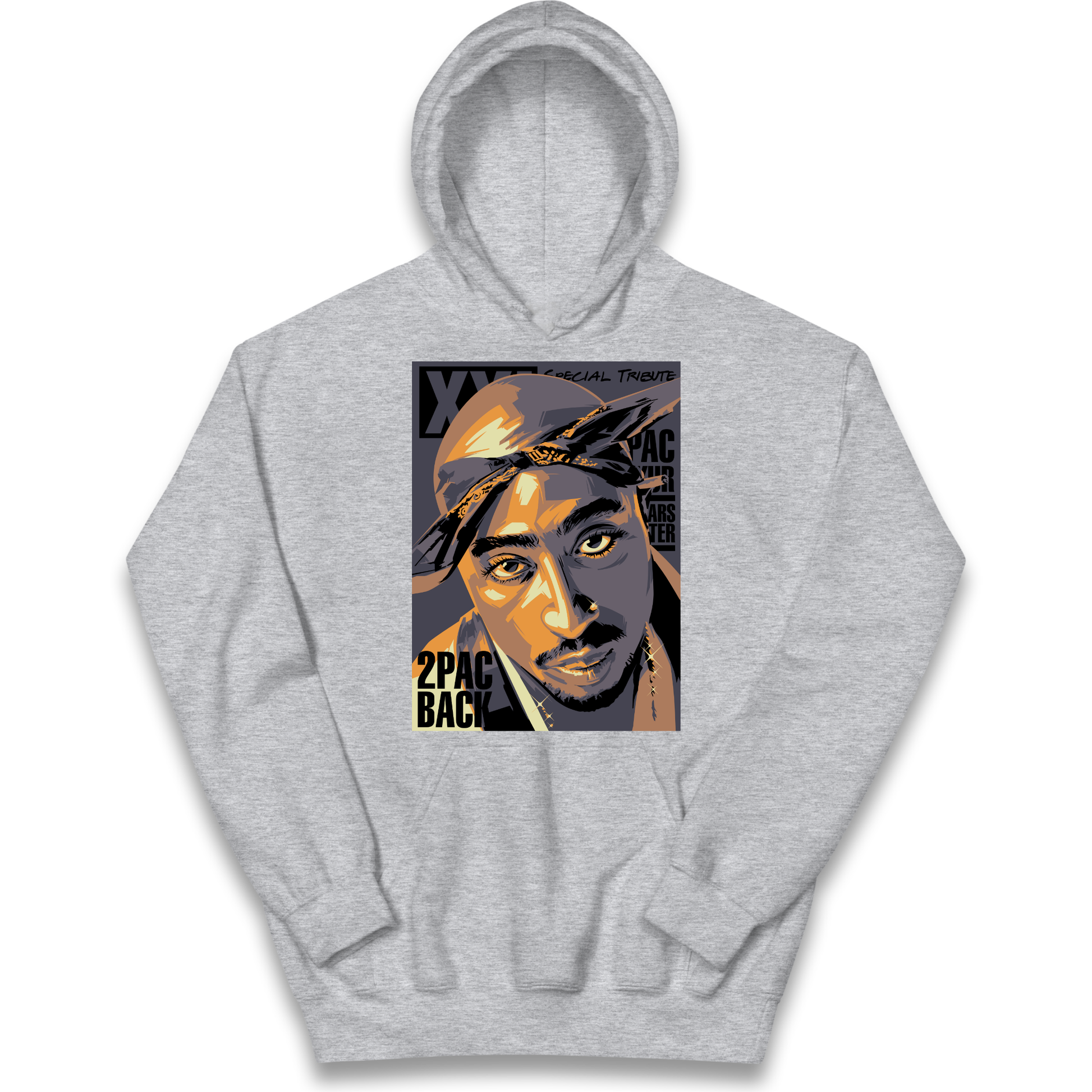 2 Pac Back Kids Hoodie