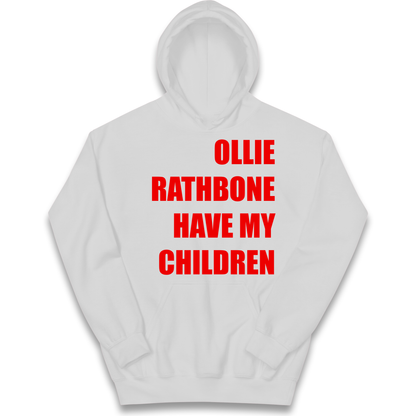 Ollie Rathbone Have My Children Rob McElhenney Wrexham Kids Hoodie