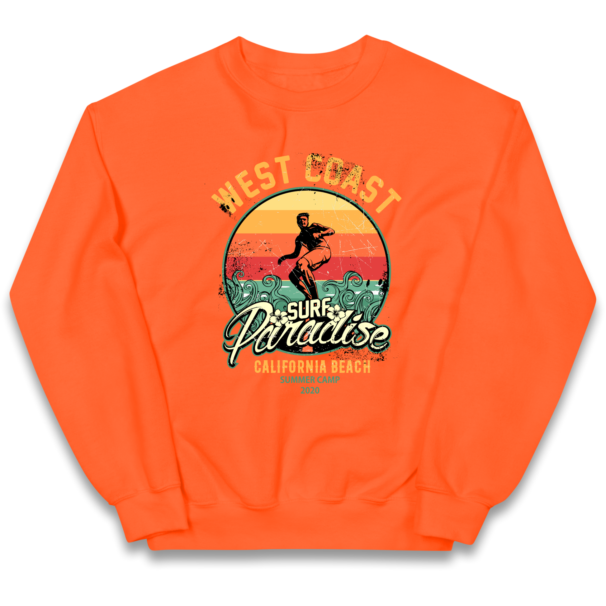 West Coast Surf Paradise kids sweatshirt