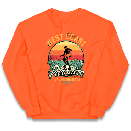 West Coast Surf Paradise kids sweatshirt