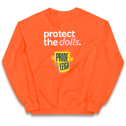 Protect The Dolls Slogan kids sweatshirt