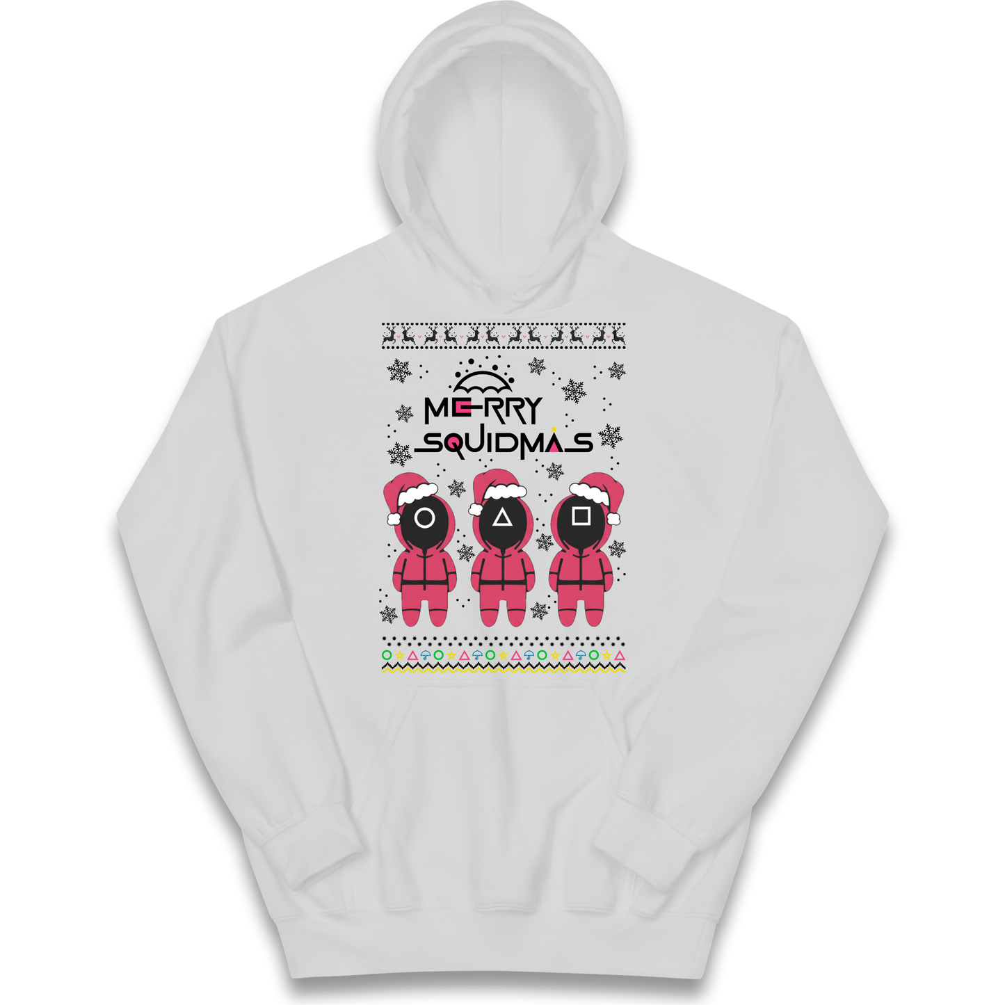 merry Squidmas Kids Hoodie