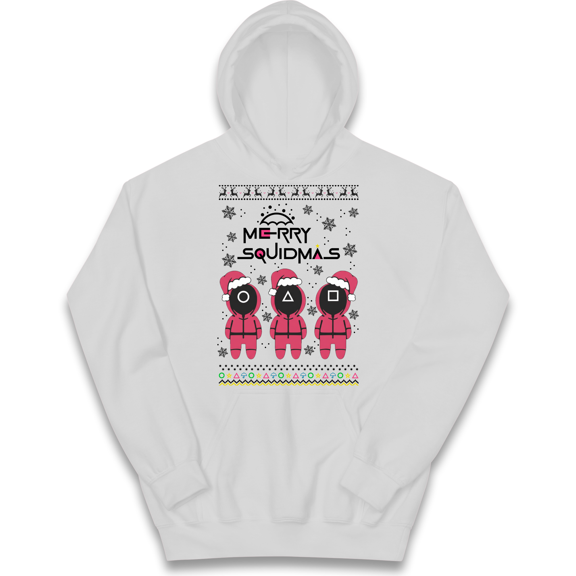merry Squidmas Kids Hoodie
