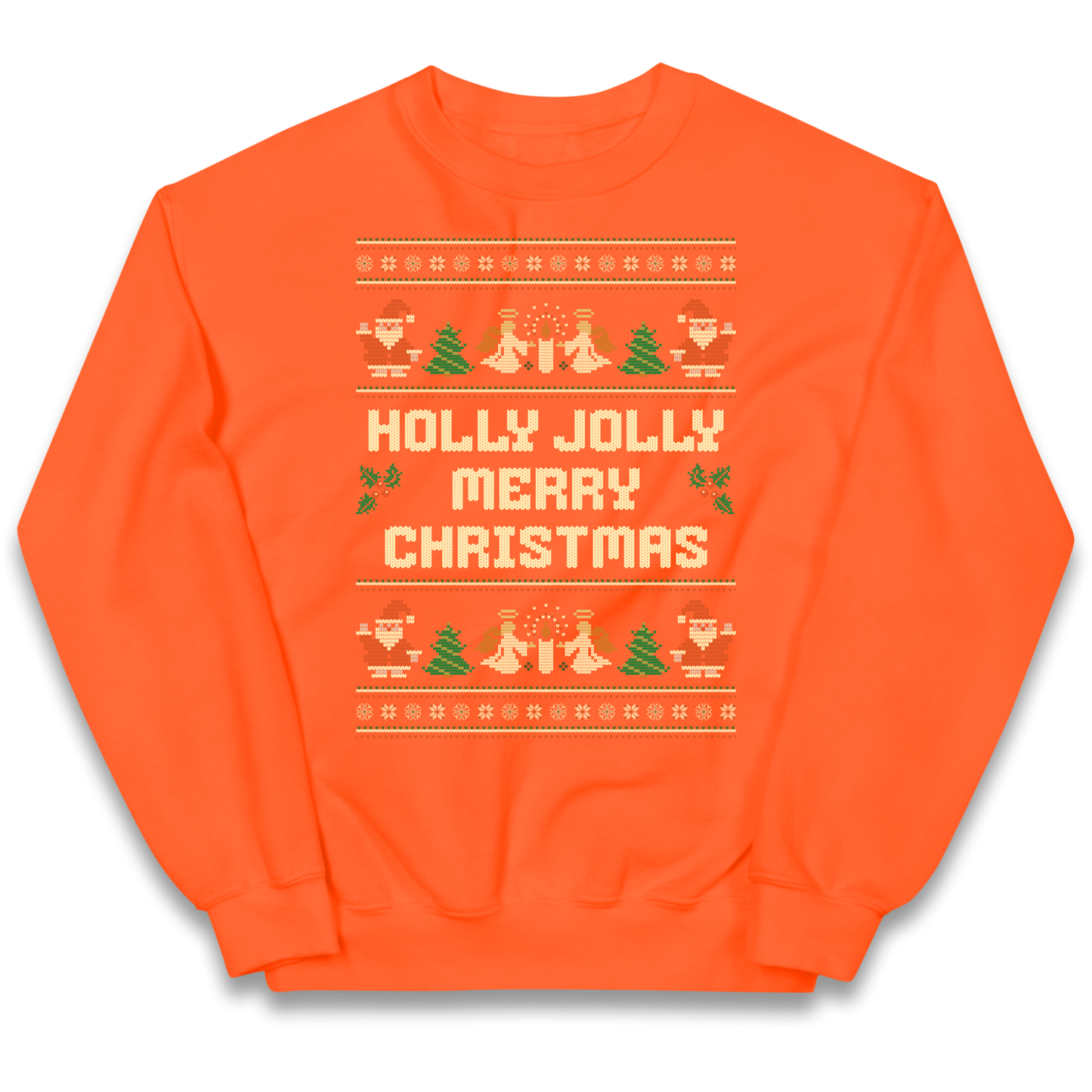 Holly Jolly Merry Christmas kids sweatshirt