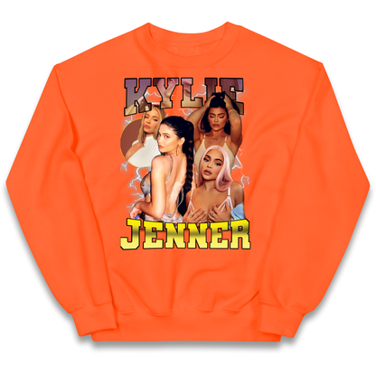 Kylie Jenner Pink Lips kids sweatshirt