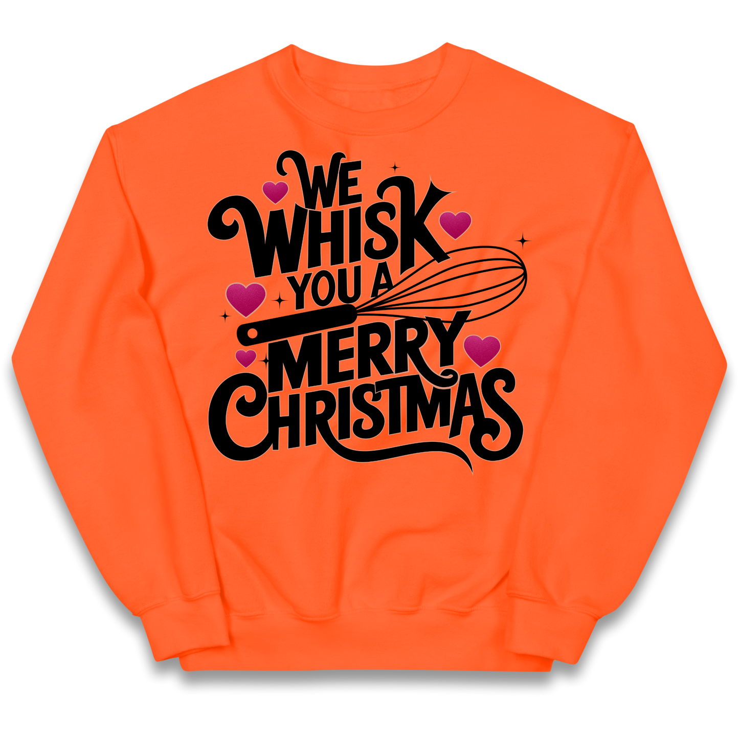 We Whisk You a Merry Christmas kids sweatshirt