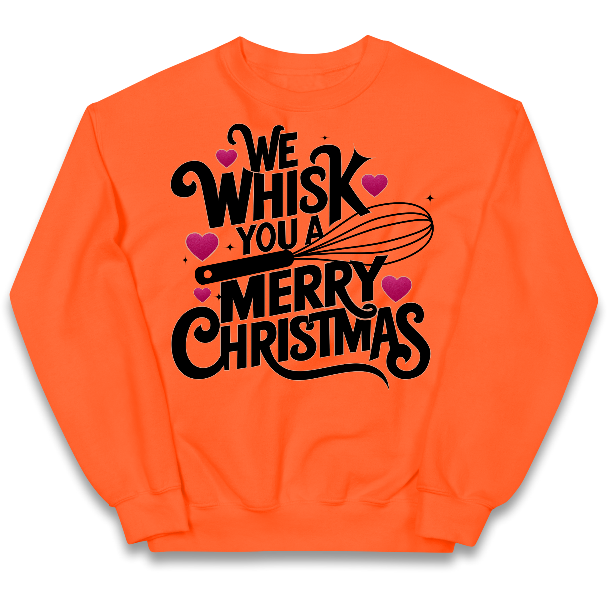 We Whisk You a Merry Christmas kids sweatshirt