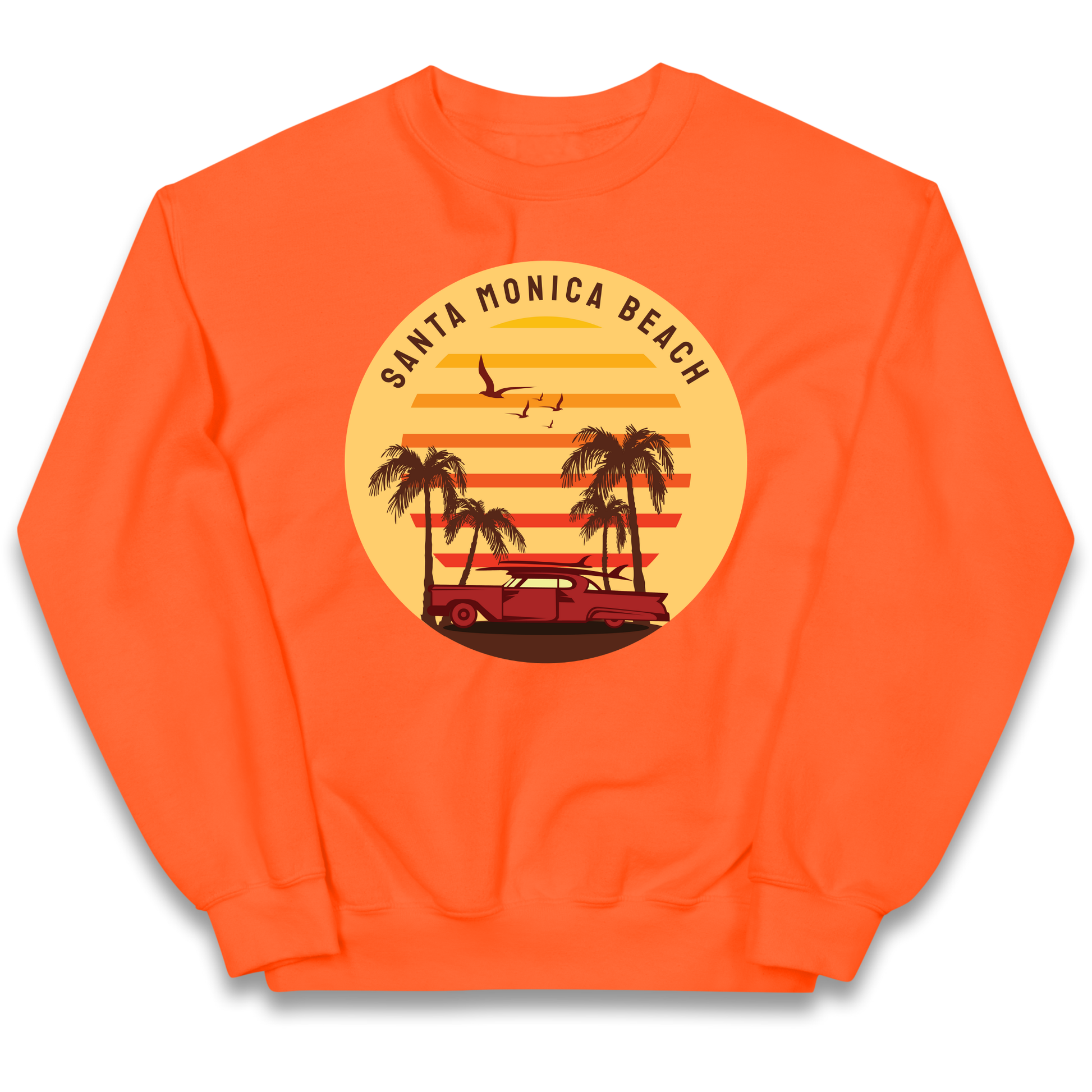 Santa Monica Beach kids sweatshirt