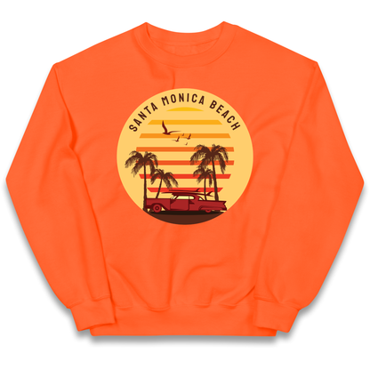 Santa Monica Beach kids sweatshirt