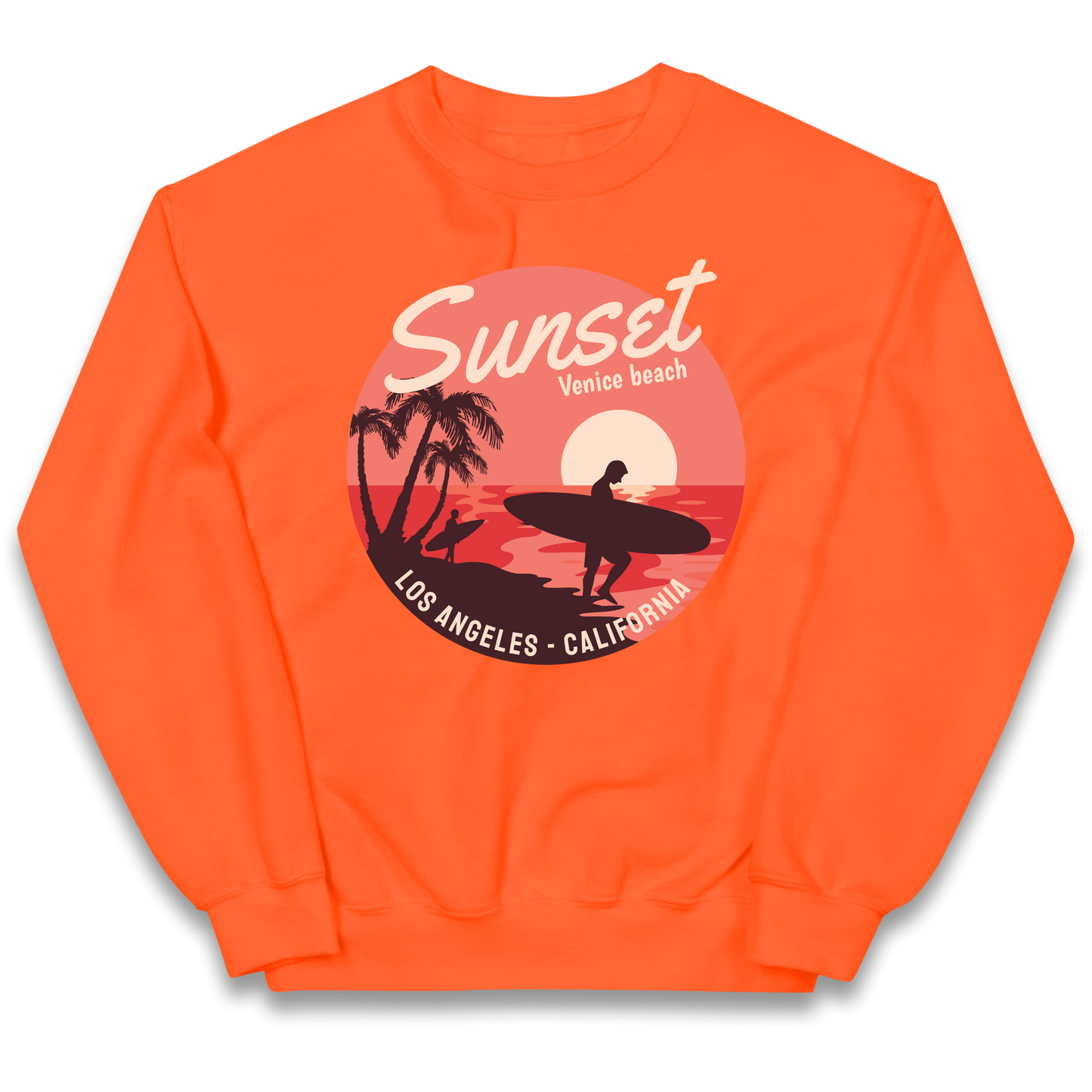 Sunset Venice Beach kids sweatshirt