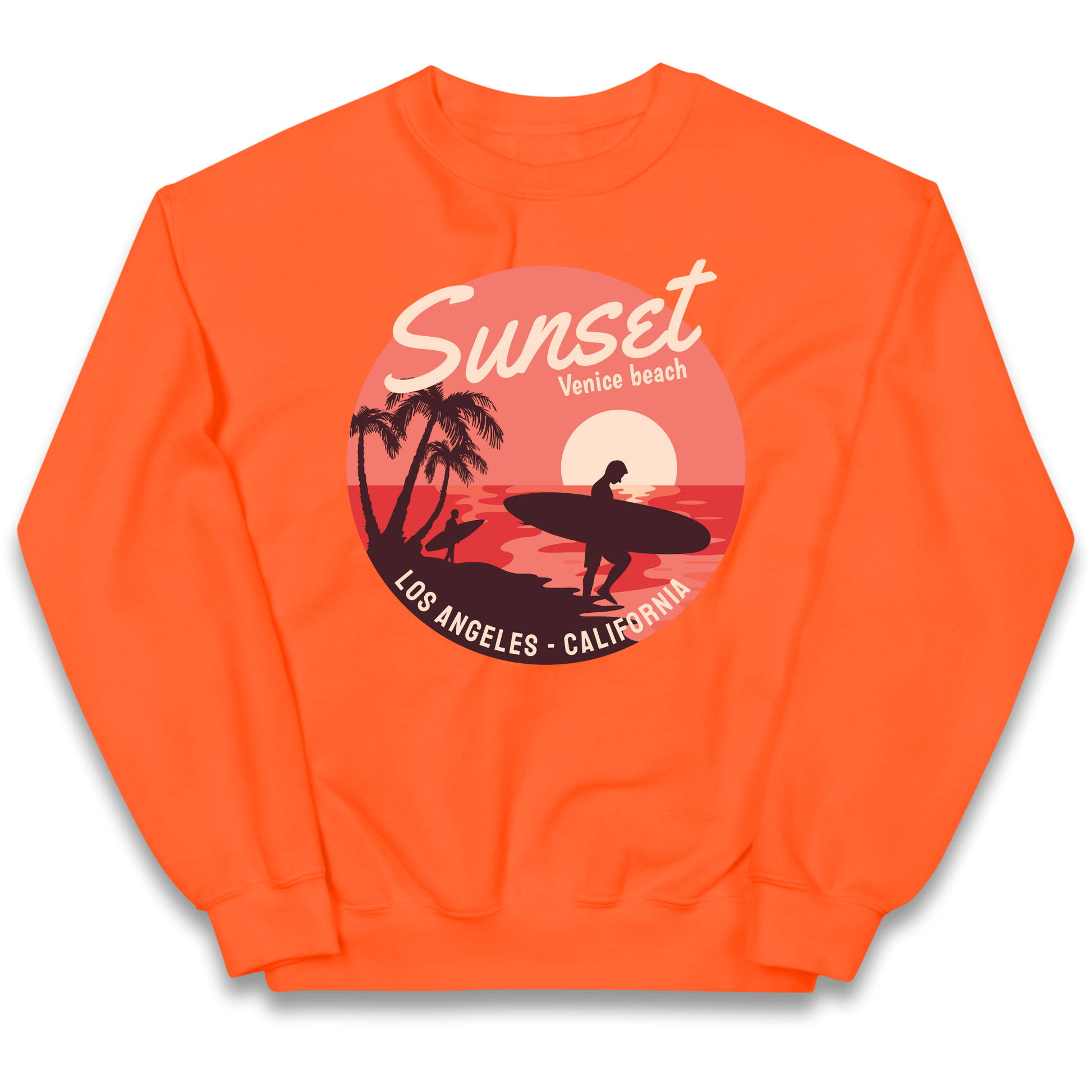 Sunset Venice Beach kids sweatshirt