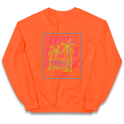 Tropical Beach Paradise kids sweatshirt