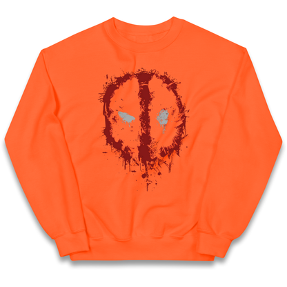 Marvel Deadpool Splatter Icon kids sweatshirt