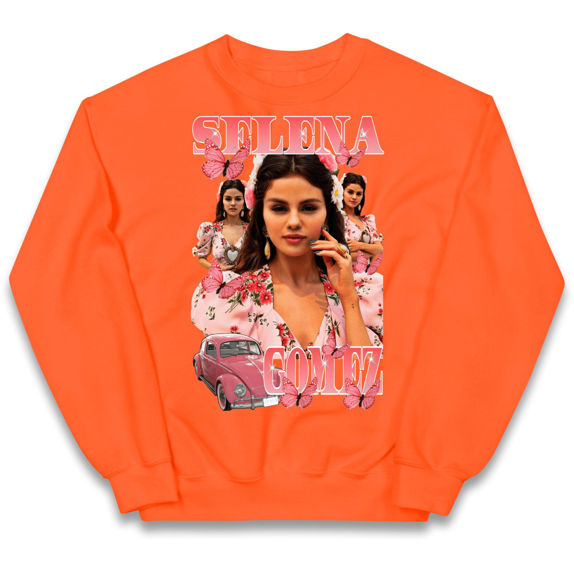 Selena Gomez Pink kids sweatshirt