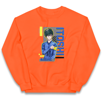 Blue Lock Rin Itoshi kids sweatshirt