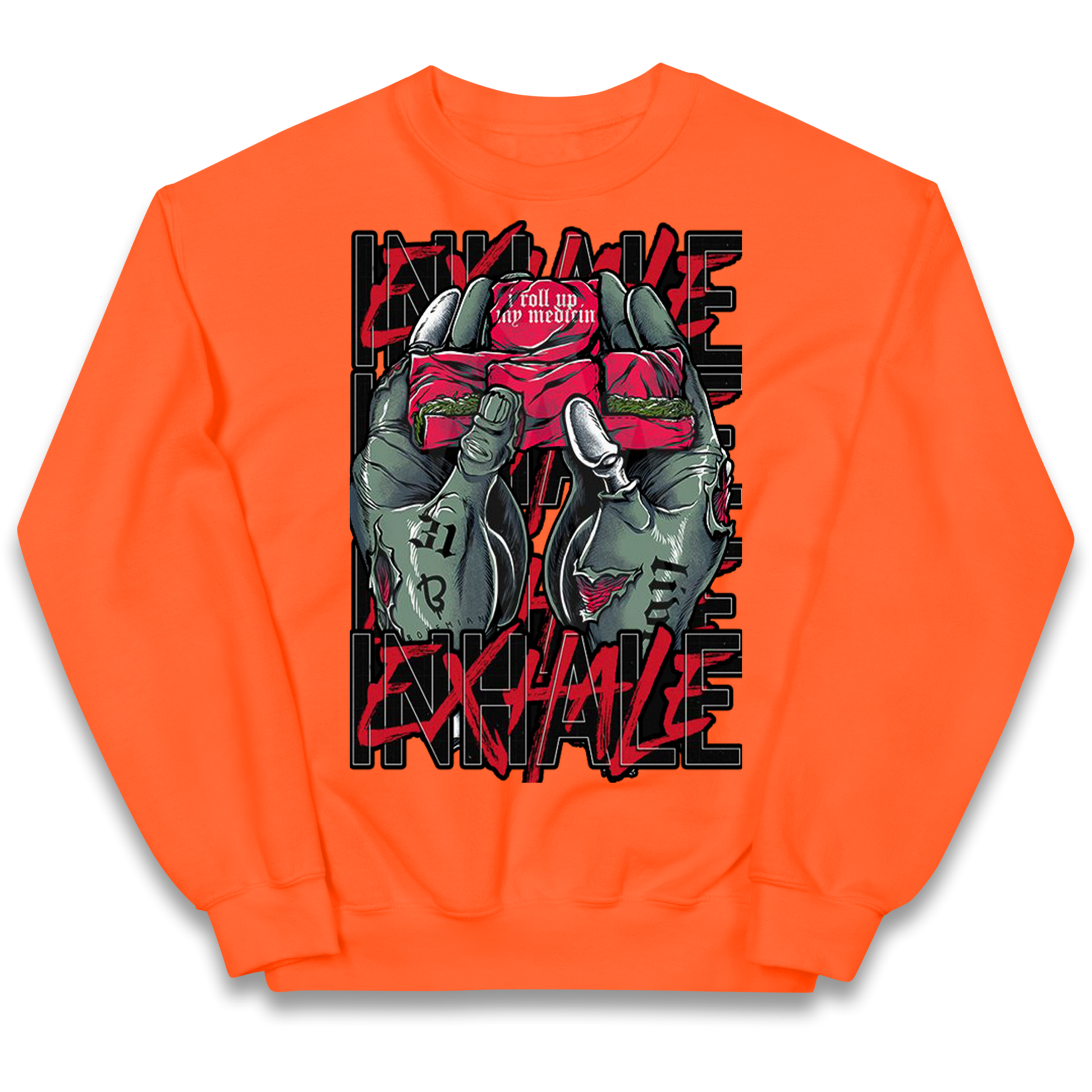 Inhale Exhale kids sweatshirt