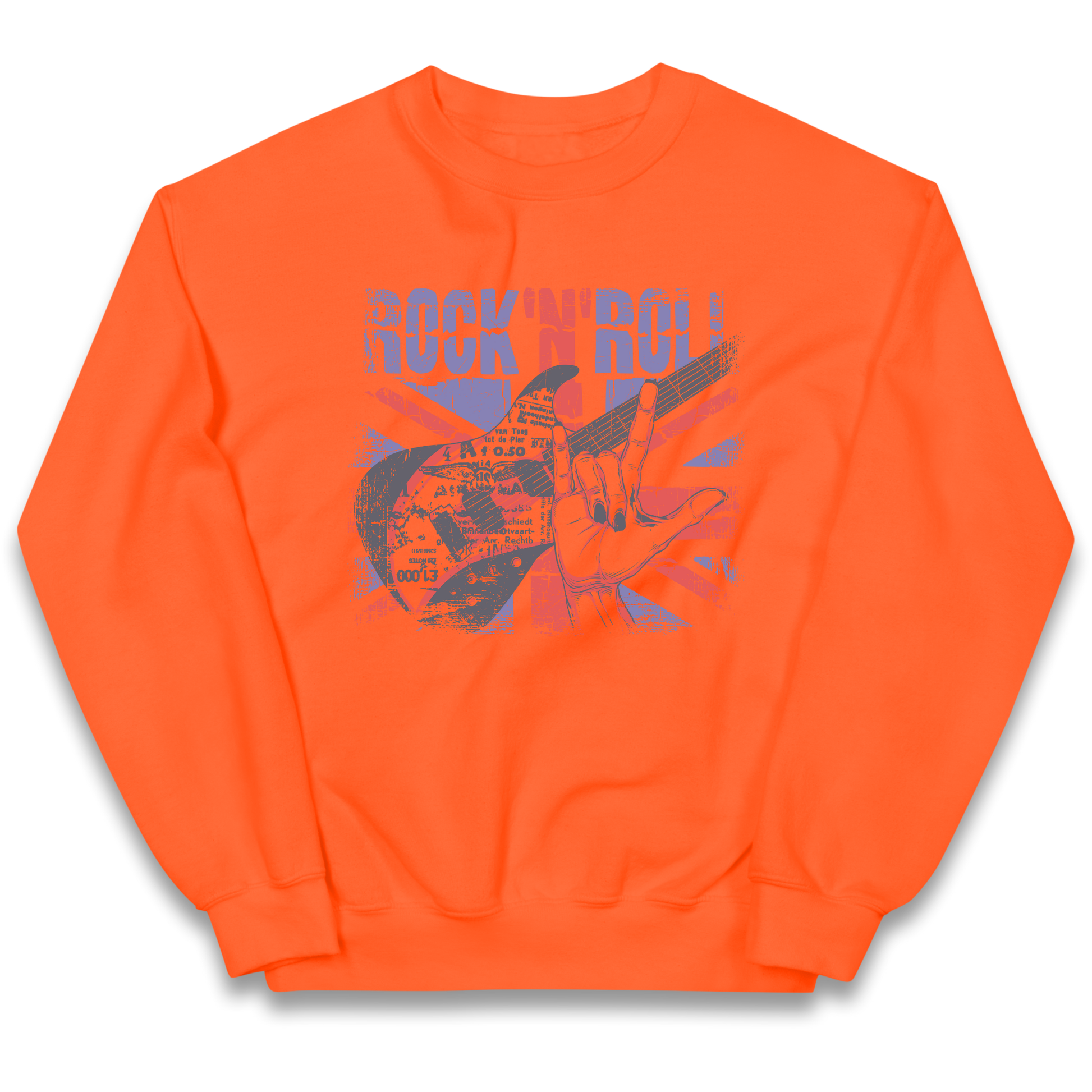 Rock N Roll Union Jack kids sweatshirt