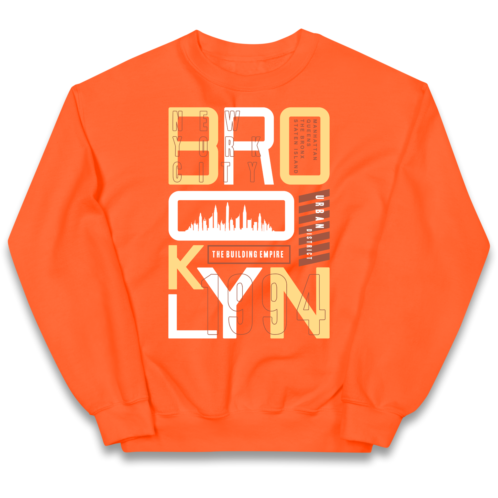 Brooklyn New York Urban District kids sweatshirt