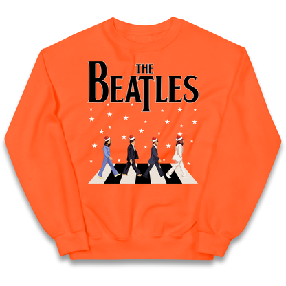 The Beatles Abbey Road Christmas kids sweatshirt