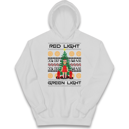 Squid Game Christmas Kids Hoodie