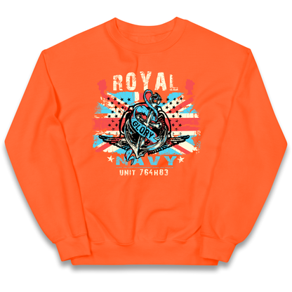 Royal Navy Glory Unit 764H83 kids sweatshirt