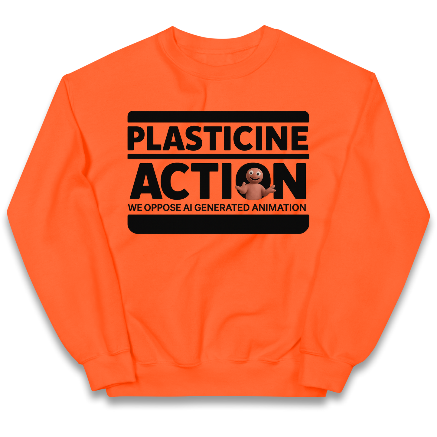 plasticine action kids sweatshirt