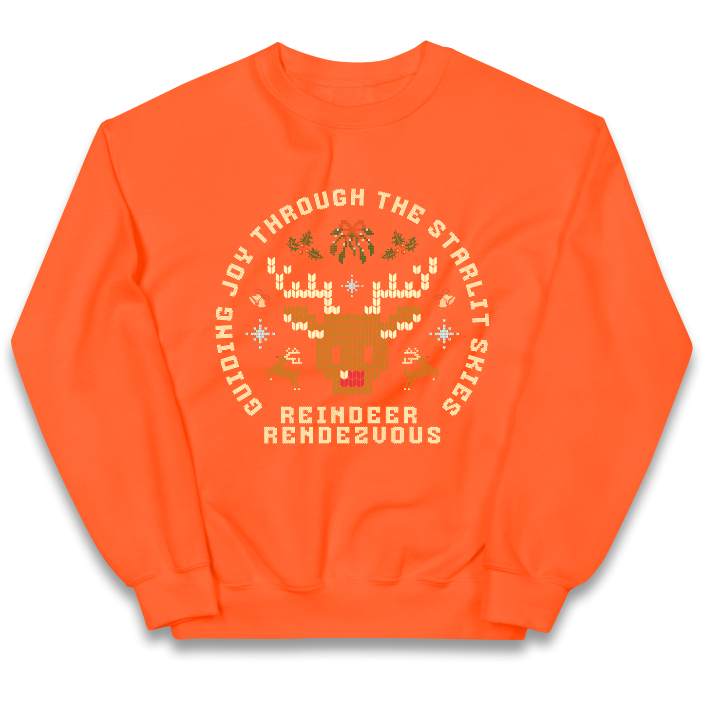 Reindeer Rendezvous Christmas kids sweatshirt