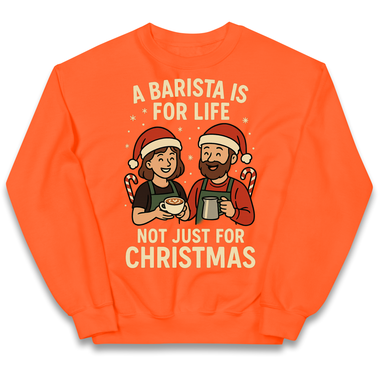 Barista Christmas Kids Jumper