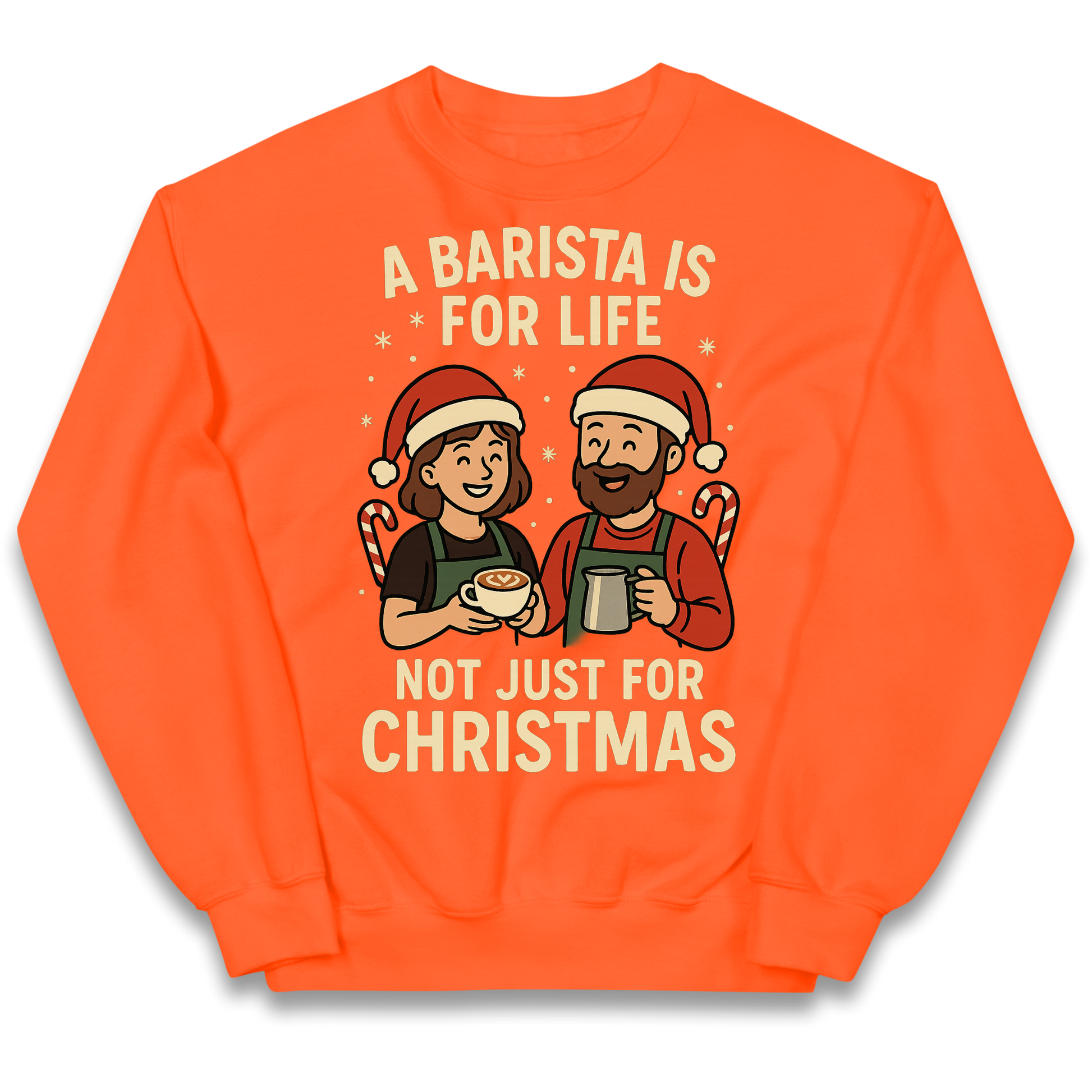 Barista Christmas Kids Jumper