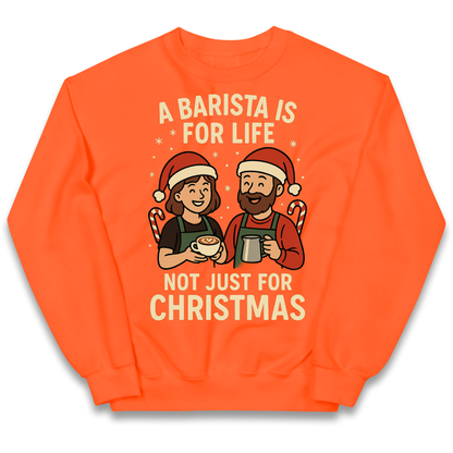 Barista Christmas Kids Jumper