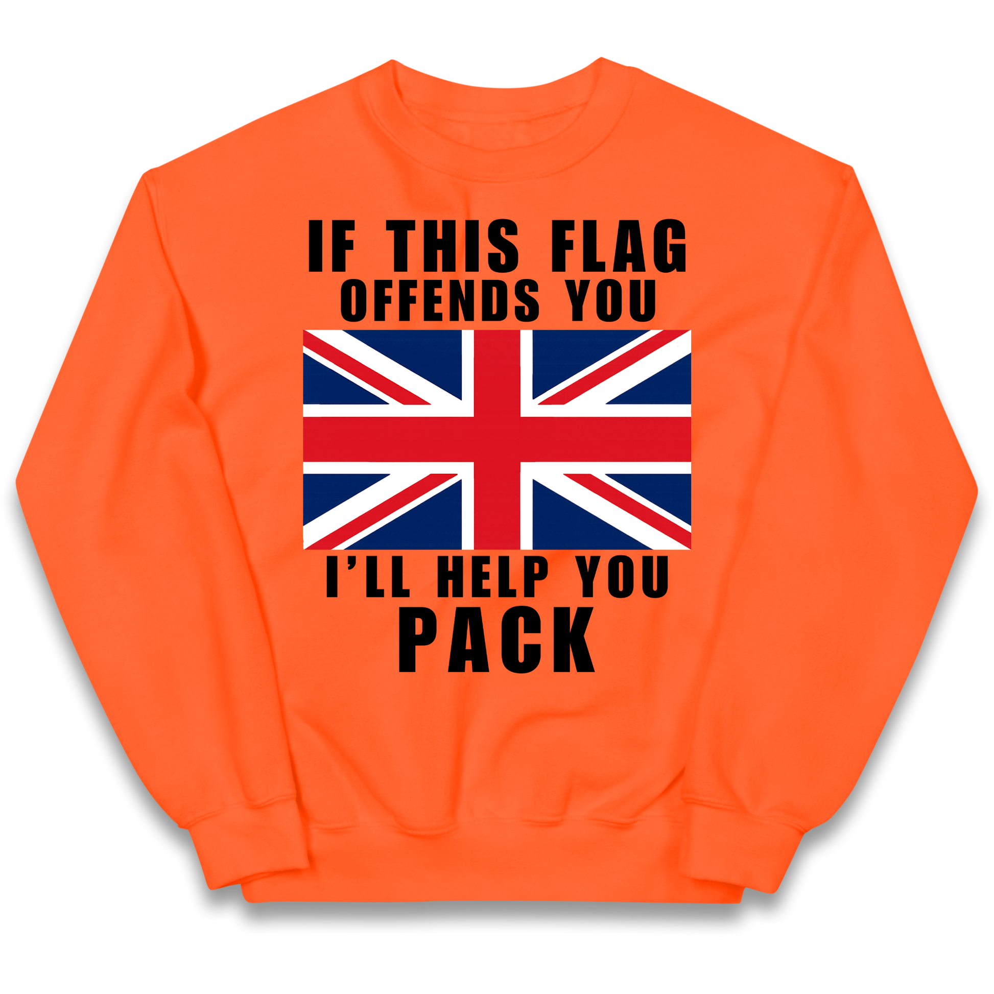 If This Flag Offends You I Will Help You Pack kids sweatshirt