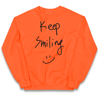 Keep Smiling kids sweatshirt