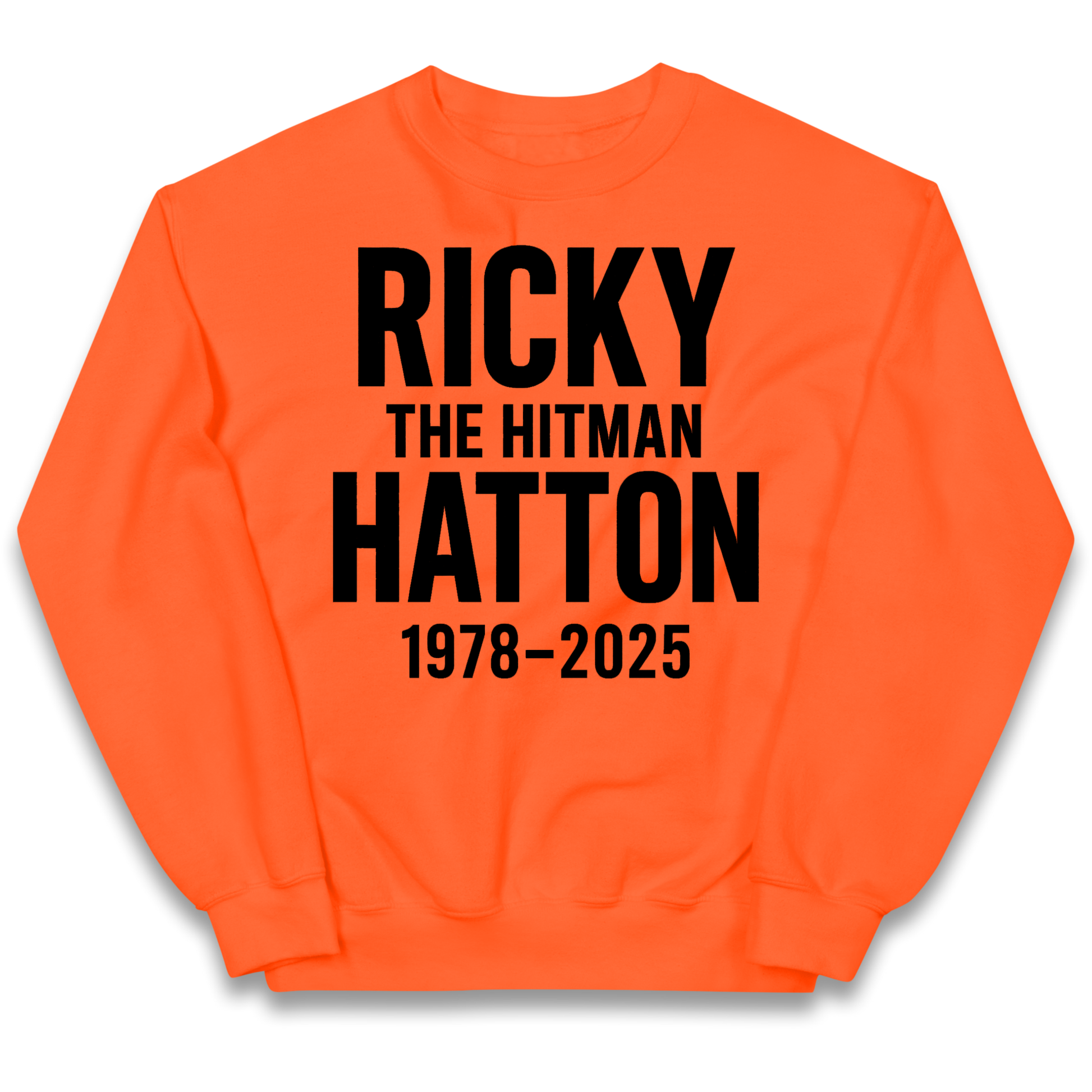 Ricky The Hitman Hatton 1978 2025 kids sweatshirt