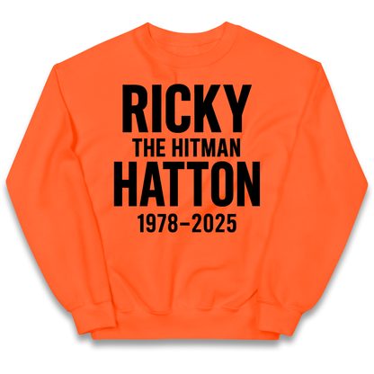 Ricky The Hitman Hatton 1978 2025 kids sweatshirt