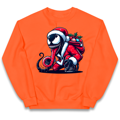 Venom Santa kids sweatshirt