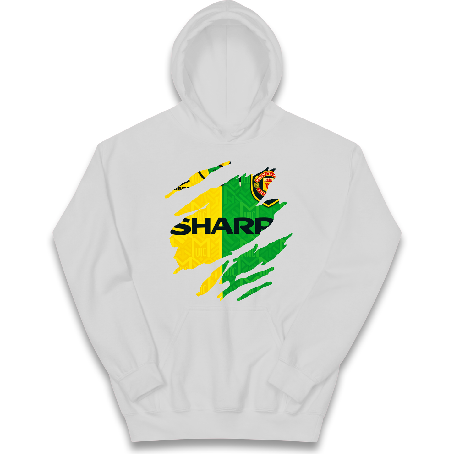 Manchester United Away Kids Hoodie